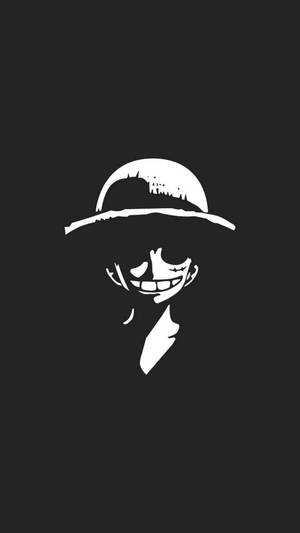 วอลเปเปอร์ Luffy ขาวดำ One Piece iPhone — วันพีช วอลเปเปอร์