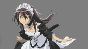 วอลเปเปร Maid Sama Misaki Ayuzawa ชุดเมด — Studio Display วอลเปเปอร์
