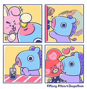 วอลเปเปอร์การ์ตูน Mang Bt21 — กาแล็กซี่ Z Flip7 FE วอลเปเปอร์