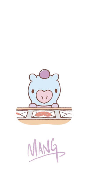 วอลเปเปอร์งานศิลปะ Mang Bt21 — iPhone 18 Pro Max วอลเปเปอร์