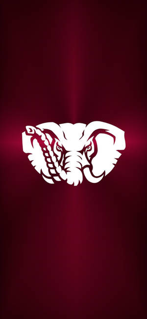 วอลเปเปอร์ช้างสีเมทัลลิก Alabama Crimson Tide — iPhone 13 Pro Max วอลเปเปอร์