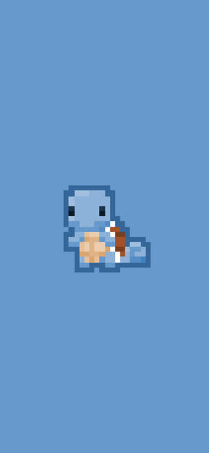 Minimal Pixel — iPhone 15 วอลเปเปอร์