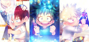 วอลเปเปอร์ My Hero Academia น่ารัก โทโดโรกิ — น่ารัก อนิเมะ GIF วอลเปเปอร์