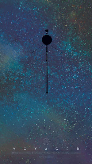 NASA iPhone Voyager ครบรอบ 40 ปี — อวกาศไอโฟน วอลเปเปอร์