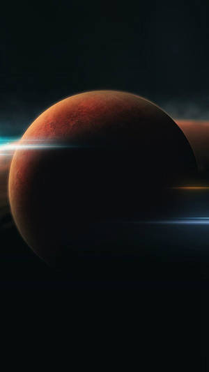 NASA iPhone ดาวอังคารมืด — อวกาศไอโฟน วอลเปเปอร์