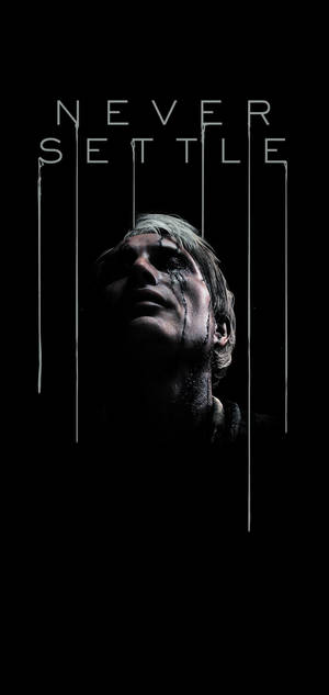 Never Settle Death Stranding — Galaxy Note วอลเปเปอร์
