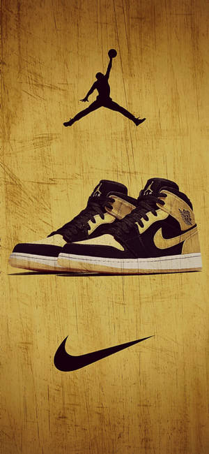 วอลเปเปอร์ Nike Air Jordan Pollen — iPhone 15 วอลเปเปอร์