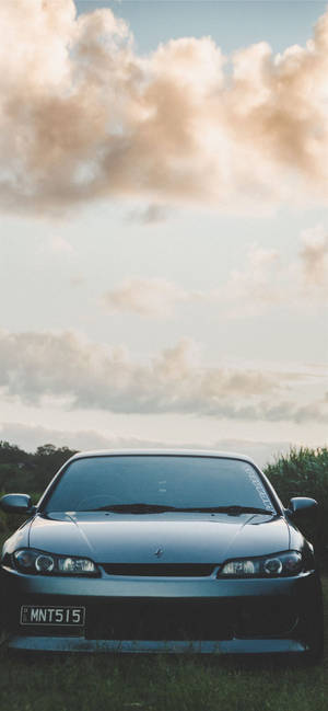 Nissan Silvia S14 — iPhone 16 วอลเปเปอร์
