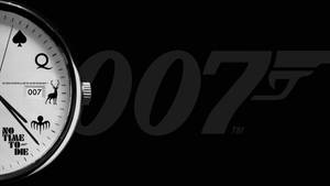 วอลเปเปอร์ No Time To Die 007 สีดำ — iMac วอลเปเปอร์