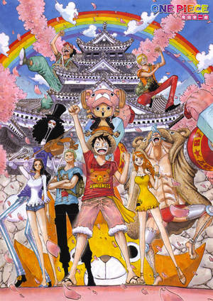 One Piece โทรศัพท์ โจรสลัดหมวกฟาง กับ วัด — วันพีซ โทรศัพท์ วอลเปเปอร์