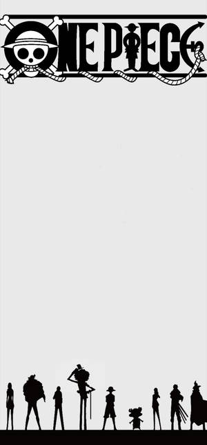 One Piece โทรศัพท์ เงากลุ่มโจรสลัดหมวกฟาง — Galaxy Note วอลเปเปอร์