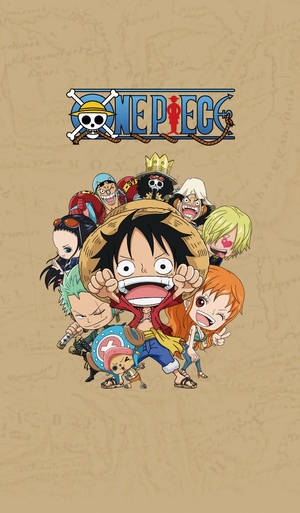 One Piece โทรศัพท์ ชิบิ โจรสลัดหมวกฟาง — วันพีซ โทรศัพท์ วอลเปเปอร์