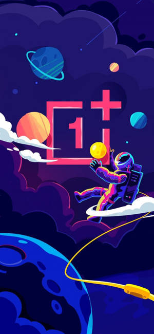 Oneplus 9 Pro นักบินอวกาศอวกาศ — iPhone 13 Pro Max วอลเปเปอร์