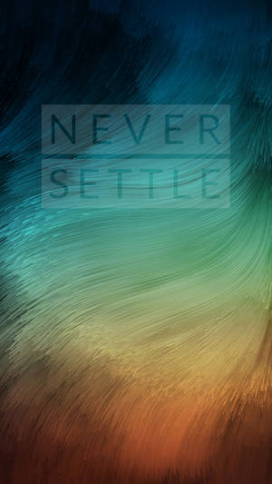 วอลเปเปอร์ Oneplus Never Settle Thread