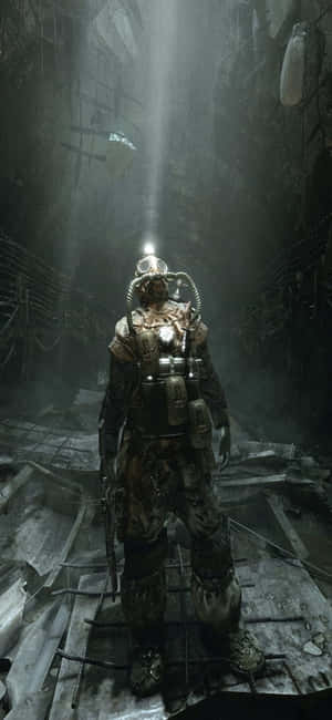 พื้นหลัง Iphone X Metro Last Light — HMD วอลเปเปอร์