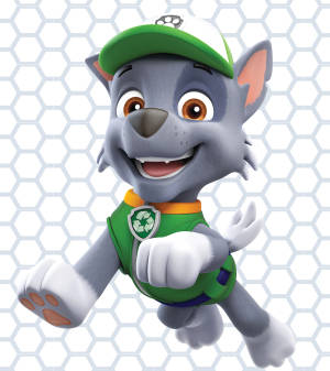 วอลเปเปอร์ Paw Patrol ร็อคกี้ — Nubia Fold วอลเปเปอร์