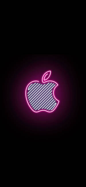 Pink Neon Aesthetic Iphone โลโก้ — iPhone 14 วอลเปเปอร์