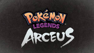 วอลเปเปอร์ Pokemon Legends Arceus ไตเติล — โปเกมอน เลเจนด์ อาร์เซอุส วอลเปเปอร์