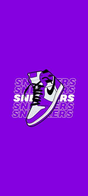 Purple Jordan — POCO C71 วอลเปเปอร์