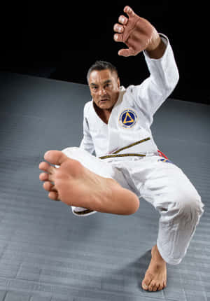 Rickson Gracie - ตำนานบราซิลเลียนยิวยิตสู — IQOO Pad วอลเปเปอร์