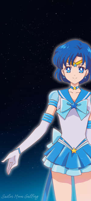Sailor Mercury — ZTE Blade A76 วอลเปเปอร์