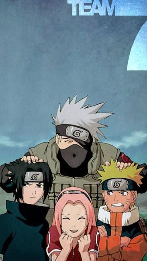 Sasuke Naruto iPhone กับทีม 7 — นารูโตะ ชิปปุเดน วอลเปเปอร์
