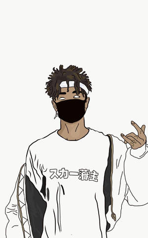 วอลเปเปอร์ Scarlxrd White Aesthetic — Honor Pad 10 วอลเปเปอร์
