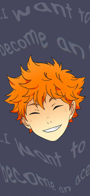 วอลเปเปอร์ Shoyo Hinata นักวอลเลย์บอลเอซ — iPhone 15 Pro Max วอลเปเปอร์