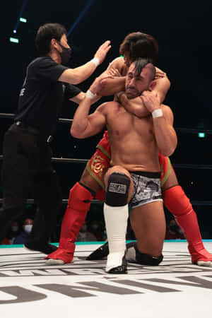 Simon Gotch ปะทะ Masakatsu Funaki ชิงแชมป์แห่งชาติ V3 — หัวเว่ย เมทแพด 11.5 (2025) วอลเปเปอร์