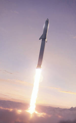 วอลเปเปอร์ SpaceX BFR — Galaxy Tab วอลเปเปอร์