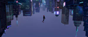 วอลเปเปอร์ Spiderman ร่วงหล่นลงมา — 2560x1080 วอลเปเปอร์