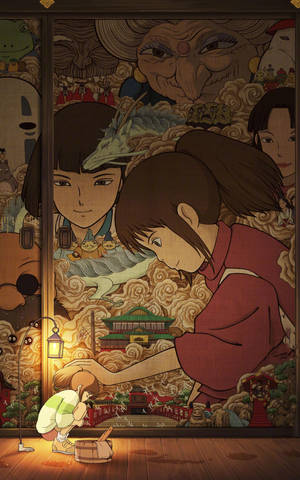 วอลเปเปอร์มือถือ Spirited Away — Galaxy Tab S10+ วอลเปเปอร์
