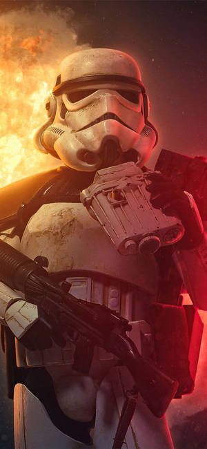 Star Wars เพลิง iPhone 6 Plus — iPhone 12 วอลเปเปอร์
