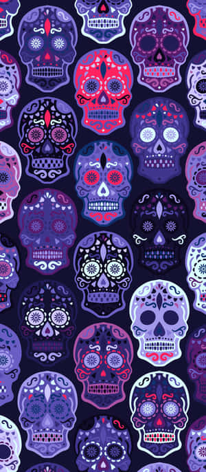 Sugar Skull Phone — Redmi A7 วอลเปเปอร์