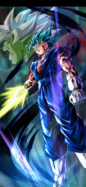 Super Saiyan Blue และ Black Goku สด — iPhone 15 Pro Max วอลเปเปอร์