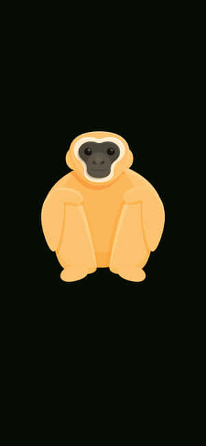 พื้นหลัง iPhone Xs Max Gibbon — Oppo F31 Pro วอลเปเปอร์
