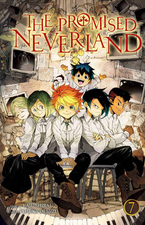 วอลเปเปอร์มือถือ The Promised Neverland เล่ม 7 ปก — RedMagic Astra วอลเปเปอร์