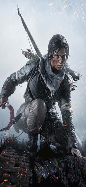พื้นหลัง iPhone X Shadow Of The Tomb Raider — Redmi K80 Ultra วอลเปเปอร์