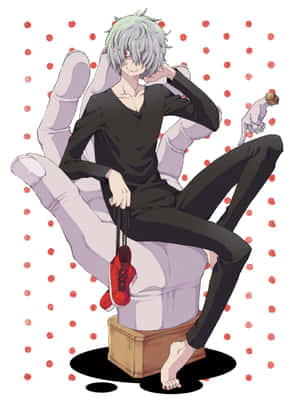 Tomura Shigaraki ผู้ร้ายอนิเมะ — กาแล็กซี่ Z TriFold วอลเปเปอร์
