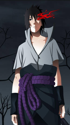 Uchiha Sasuke Naruto iPhone ดิจิตอลอาร์ต — นารูโตะ ชิปปุเดน วอลเปเปอร์
