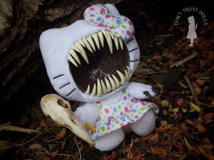 วอลเปเปอร์ Venom Hello Kitty วันฮาโลวีน — 凯蒂猫万圣节 วอลเปเปอร์