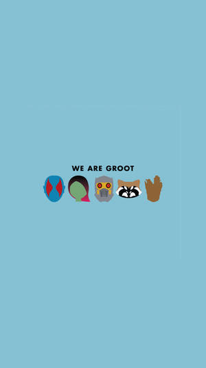 We Are Groot มาร์เวล อิสเทติก — 银河护卫队 วอลเปเปอร์