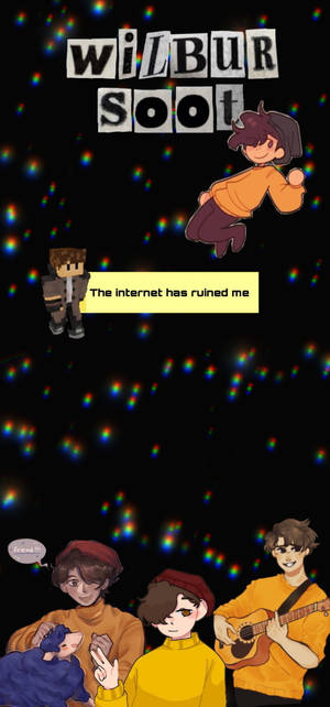 วอลเปเปอร์ Wilbur Soot Internet Ruined Me — iPhone 14 Pro Max วอลเปเปอร์