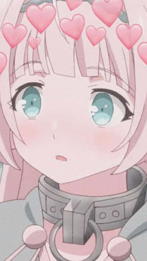 Xbox Pfp หัวใจ — สาวอนิเมะน่ารัก วอลเปเปอร์