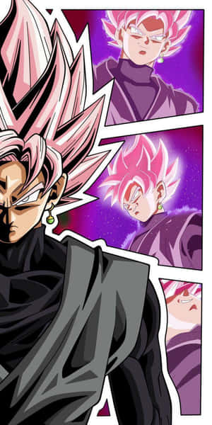 กoku Black ในท่าประจัญหน้า — ゴクウブラック วอลเปเปอร์