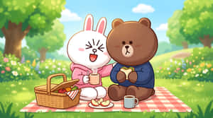 กระต่าย,หมี,กระต่าย,ปิกนิก,สวนสาธารณะ,กลางแจ้ง,ธรรมชาติ,ฤดูร้อน,มิตรภาพ,น่ารัก,คาวาอี้,ภาพประกอบ,การ์ตูน,ไลฟ์สไตล์,พักผ่อน,อาหาร,แซนด์วิช,กาแฟ,ฤดูใบไม้ผลิ,แดดจ้า — น่ารัก โทโดโรกิ วอลเปเปอร์