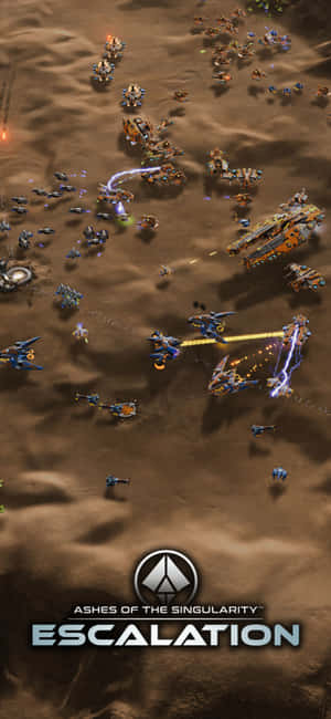 Iphone X Ashes Of The Singularity Escalation พื้นหลัง — OnePlus 15T วอลเปเปอร์