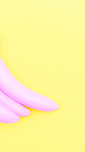 กล้วยสีชมพูพาสเทลเหลือง — พาสเทลเยลโลว์ วอลเปเปอร์