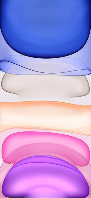 วอลเปเปอร์ iPhone 11 กองสีนามธรรม