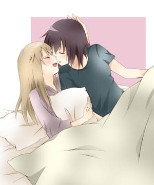 วอลเปเปอร์สาวเลสเบี้ยนอนิเมะกอดกัน
